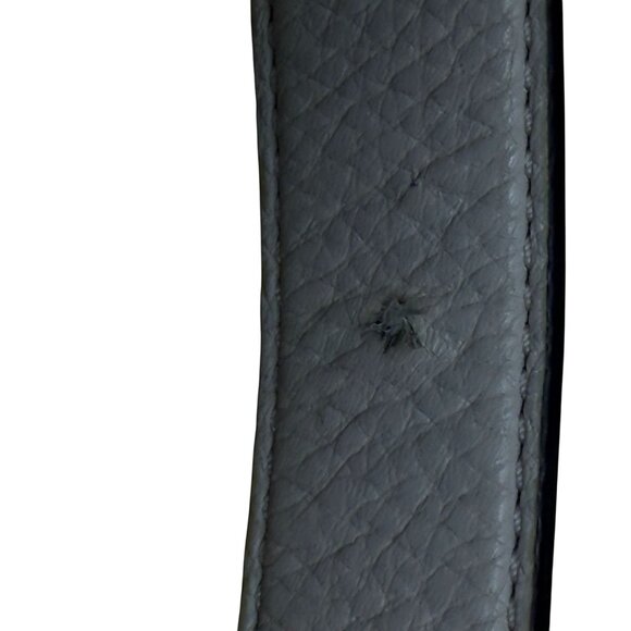 Coach Horse and Carriage Signature Buckle Belt White 78181 Chalk LARGE - Picture 7 of 9